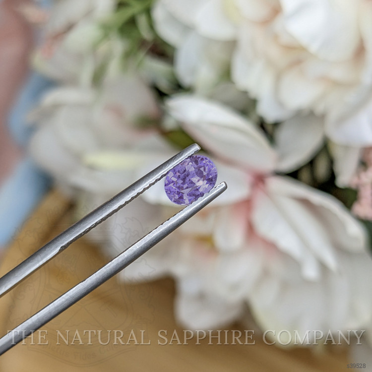 1.04 Ct. Pinkish Purple Sapphire from Ceylon (Sri Lanka)