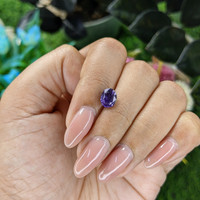 2.01 Ct. Color Change Sapphire from Ceylon (Sri Lanka) Life Style