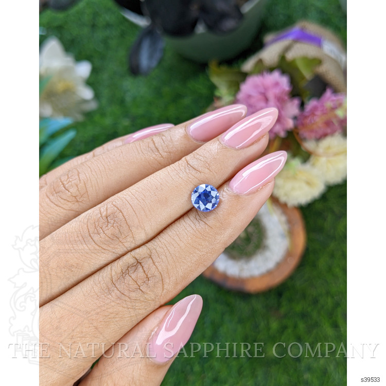 1.75 Ct. Blue Sapphire from Ceylon (Sri Lanka)