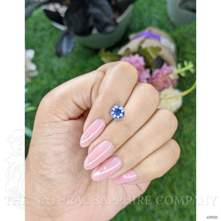 1.75 Ct. Blue Sapphire from Ceylon (Sri Lanka)