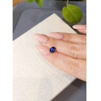 1.58 Ct. Blue Sapphire from Ceylon (Sri Lanka) Life Style
