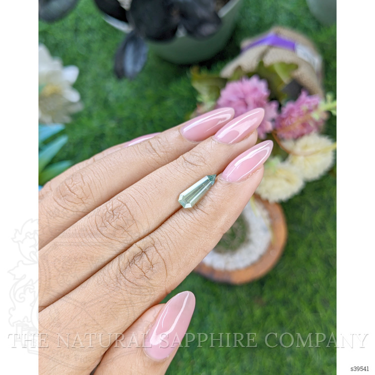2.01 Ct. Yellowish Green Sapphire from Madagascar