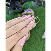 0.74 Ct. Purple Sapphire from Ceylon (Sri Lanka) Life Style