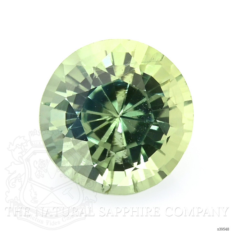 0.92 Ct. Yellowish Green Sapphire from Madagascar