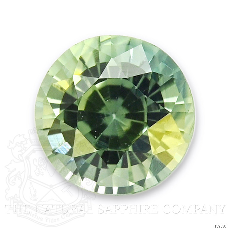 0.91 Ct. Yellowish Green Sapphire from Madagascar