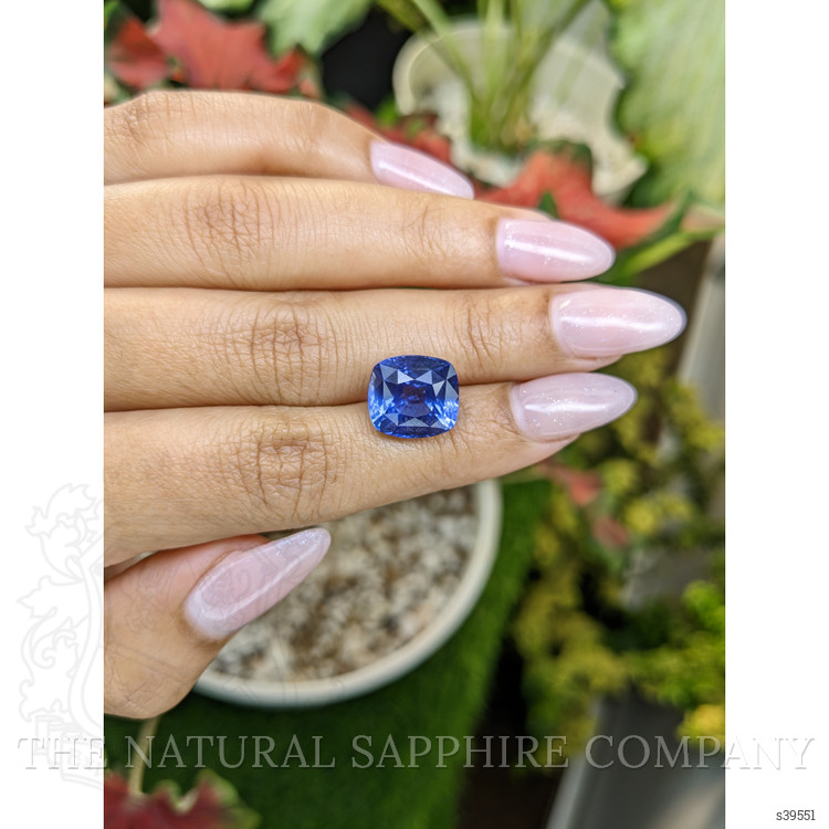 10.10 Ct. Blue Sapphire from Ceylon (Sri Lanka)