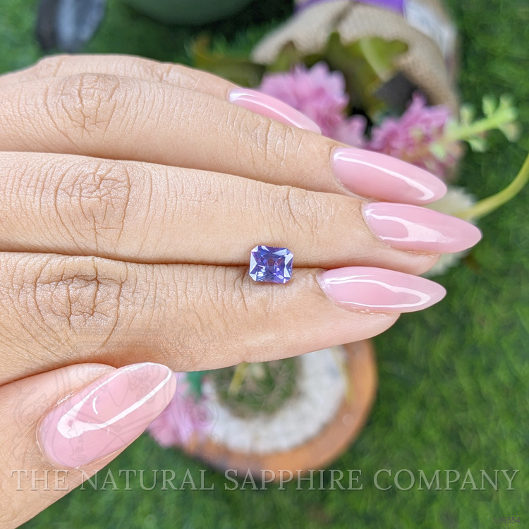 0.92 Ct. Bluish Purple Sapphire from Madagascar