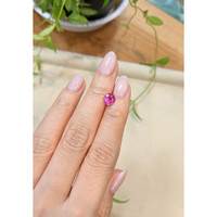 1.79 Ct. Purplish Pink Sapphire from Ceylon (Sri Lanka) Life Style