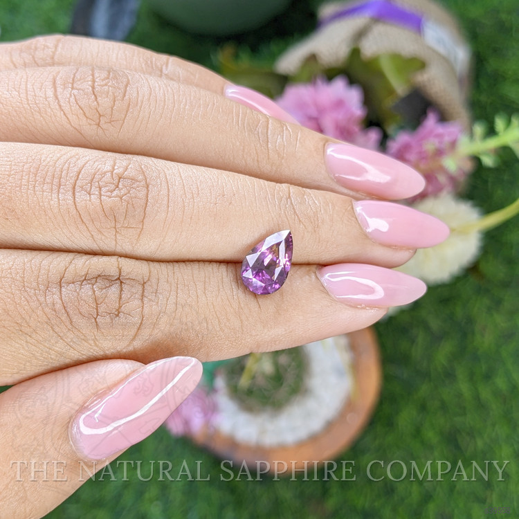 2.74 Ct. Pinkish Purple Sapphire from Australia