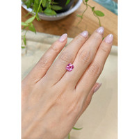 1.58 Ct. Pink Sapphire from Ceylon (Sri Lanka) Life Style