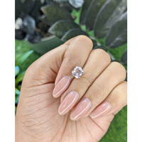 2.05 Ct. Purplish Pink Sapphire from Madagascar Life Style