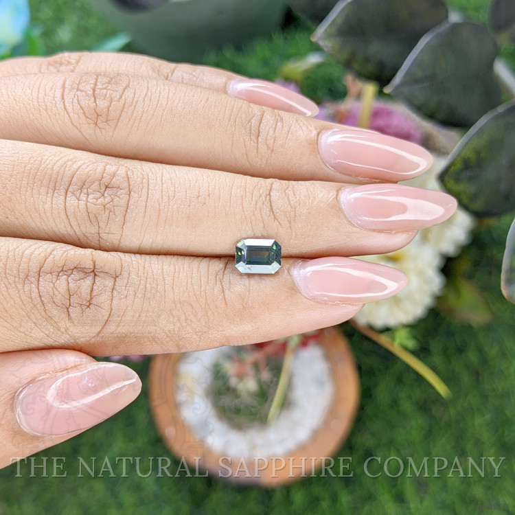 1.28 Ct. Greenish Blue Sapphire from Australia