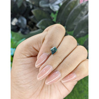 1.15 Ct. Bluish Green Sapphire from Australia Life Style