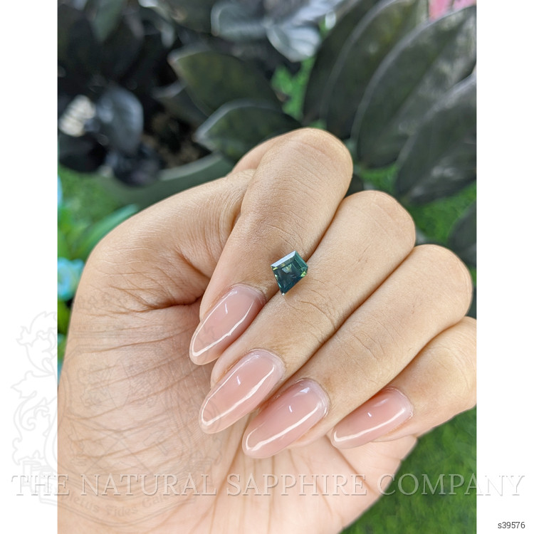 1.15 Ct. Bluish Green Sapphire from Australia