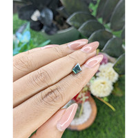 1.15 Ct. Bluish Green Sapphire from Australia Life Style