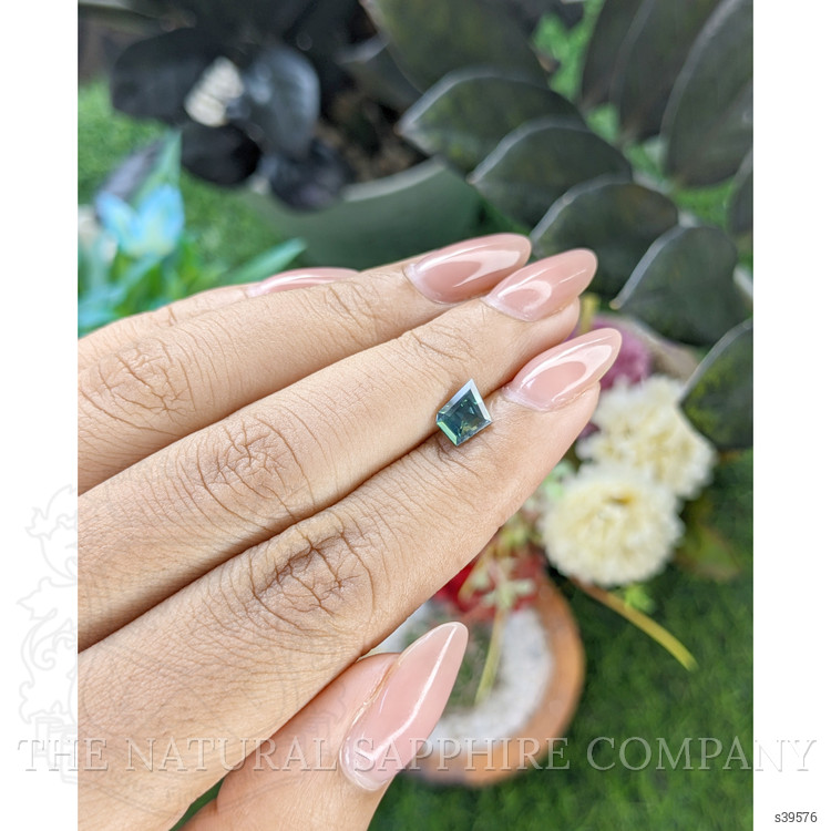 1.15 Ct. Bluish Green Sapphire from Australia