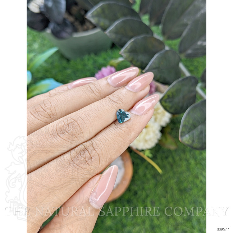 1.18 Ct. Bluish Green Sapphire from Australia