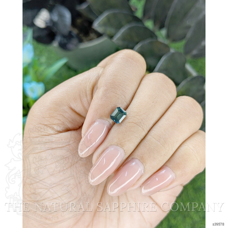 1.05 Ct. Bluish Green Sapphire from Madagascar