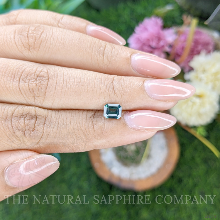 1.05 Ct. Bluish Green Sapphire from Madagascar