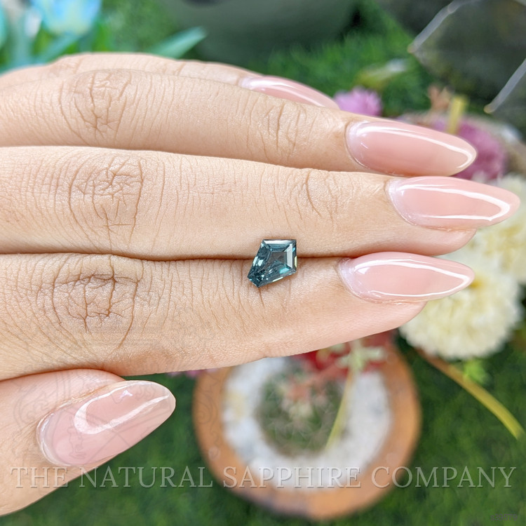 1.10 Ct. Bluish Green Sapphire from Madagascar