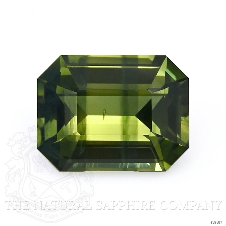 2.14 Ct. Yellowish Green Sapphire from Australia