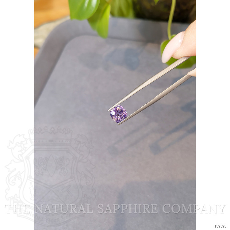 1.81 Ct. Purple Sapphire from Ceylon (Sri Lanka)