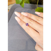 1.81 Ct. Purple Sapphire from Ceylon (Sri Lanka) Life Style