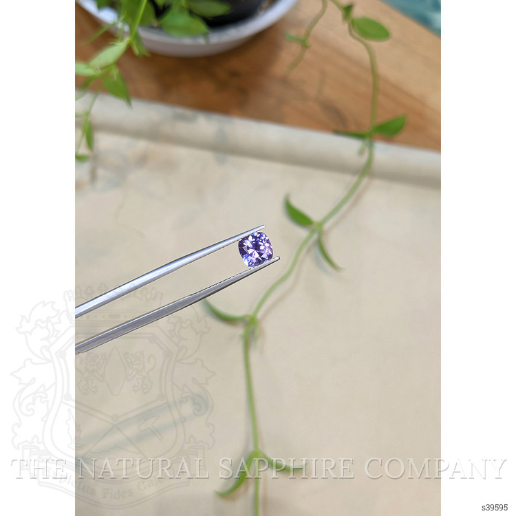 1.95 Ct. Bluish Purple Sapphire from Ceylon (Sri Lanka)