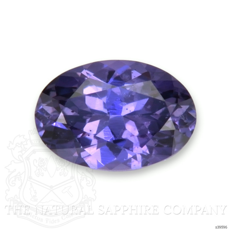 0.67 Ct. Bluish Purple Sapphire from Ceylon (Sri Lanka)