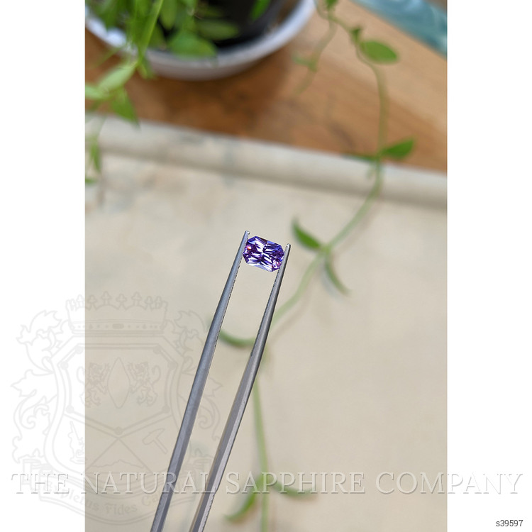 1.05 Ct. Purple Sapphire from Ceylon (Sri Lanka)