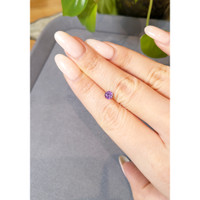 0.58 Ct. Purple Sapphire from Ceylon (Sri Lanka) Life Style