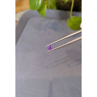 0.58 Ct. Purple Sapphire from Ceylon (Sri Lanka) Life Style