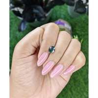 1.24 Ct. Bluish Green Sapphire from Madagascar Life Style