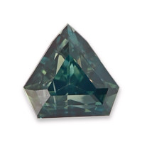 0.74 Ct. Bluish Green Sapphire from Nigeria Video