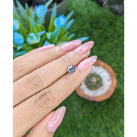 0.78 Ct. Greenish Blue Sapphire from Nigeria Life Style