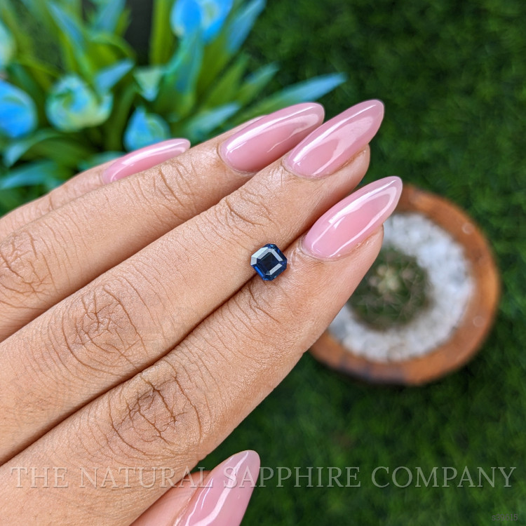 0.74 Ct. Blue Sapphire from Nigeria