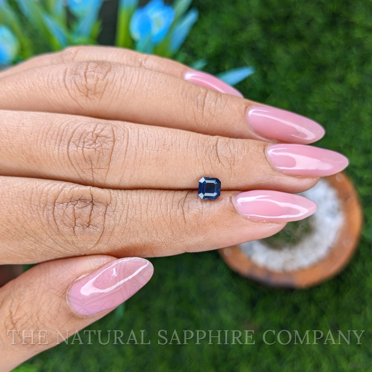 0.74 Ct. Blue Sapphire from Nigeria