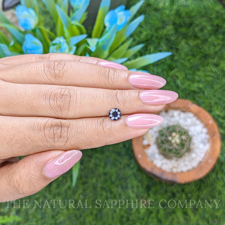 0.85 Ct. Blue Sapphire from Nigeria
