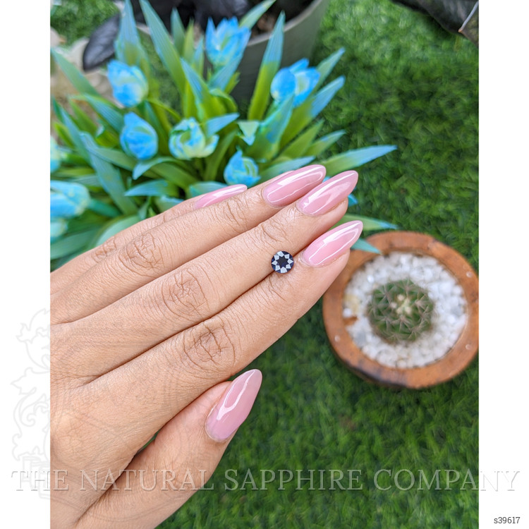 0.85 Ct. Blue Sapphire from Nigeria