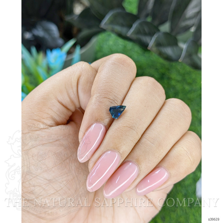1.02 Ct. Greenish Blue Sapphire from Nigeria