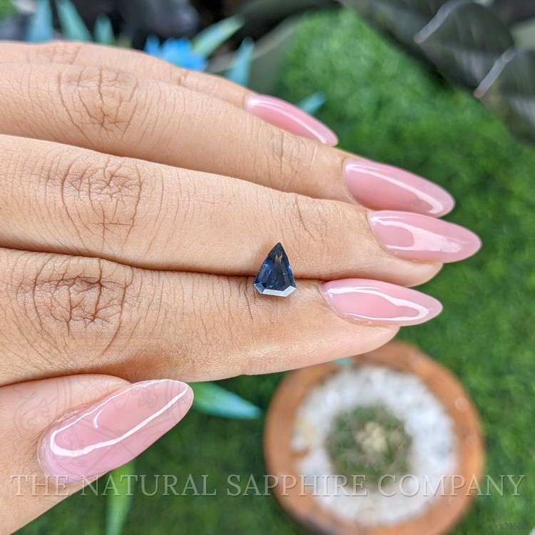 1.02 Ct. Greenish Blue Sapphire from Nigeria