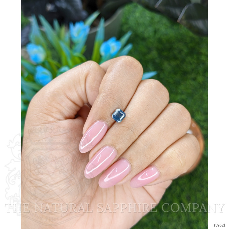 1.02 Ct. Greenish Blue Sapphire from Nigeria
