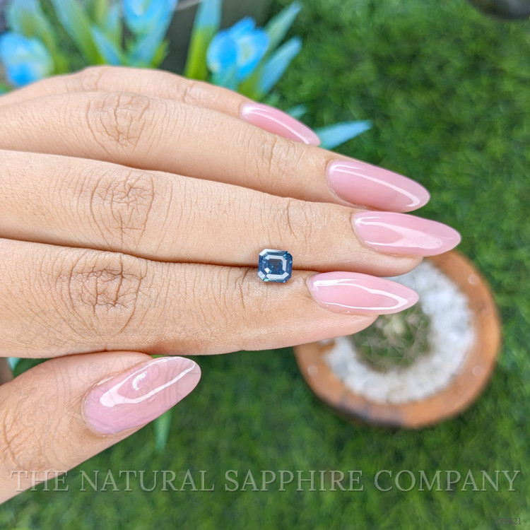 1.02 Ct. Greenish Blue Sapphire from Nigeria