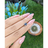 1.02 Ct. Greenish Blue Sapphire from Nigeria Life Style