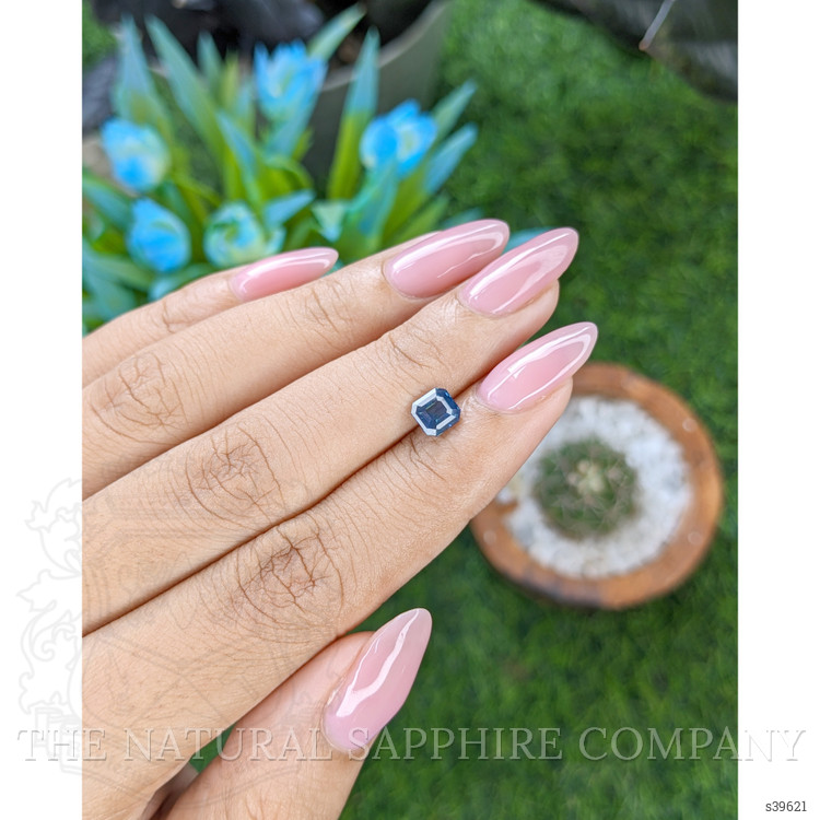 1.02 Ct. Greenish Blue Sapphire from Nigeria