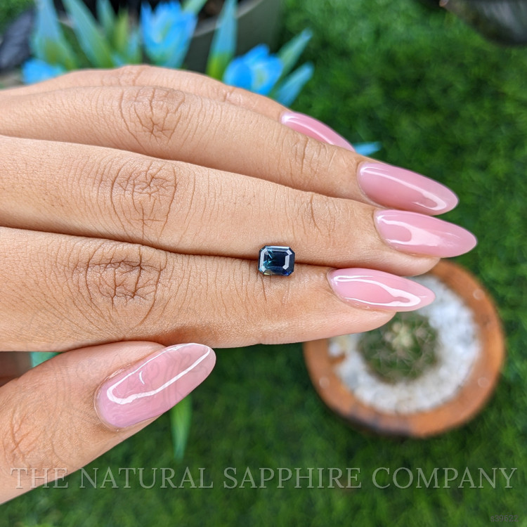 1.02 Ct. Greenish Blue Sapphire from Nigeria