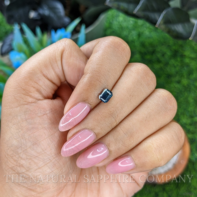 1.02 Ct. Greenish Blue Sapphire from Nigeria
