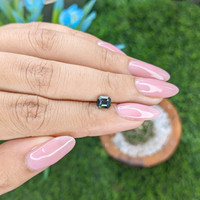 1.03 Ct. Bluish Green Sapphire from Nigeria Life Style