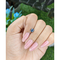 1.03 Ct. Greenish Blue Sapphire from Nigeria Life Style