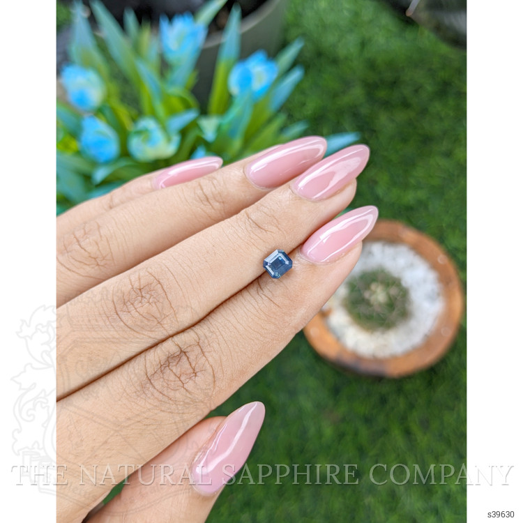 1.03 Ct. Greenish Blue Sapphire from Nigeria